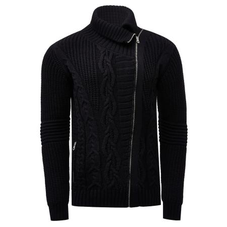 Rusty Neal Rusty Neal Gebreid vest zwart