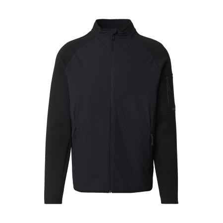 Hugo Boss BOSS Sweatvest FZ Urban Tech grijs / zwart
