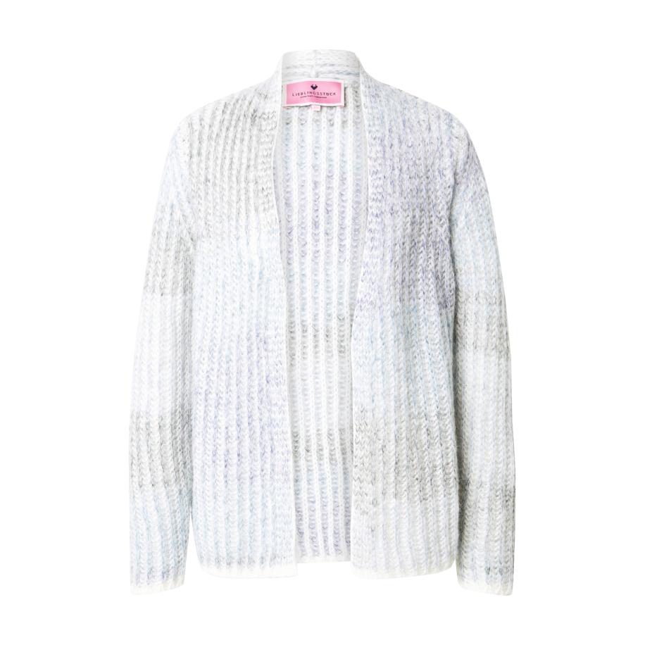 LIEBLINGSSTÜCK LIEBLINGSSTÜCK Gebreid vest Katalina lichtgrijs -