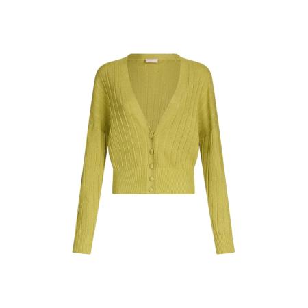 Liu Jo Liu Jo Gebreid vest groen