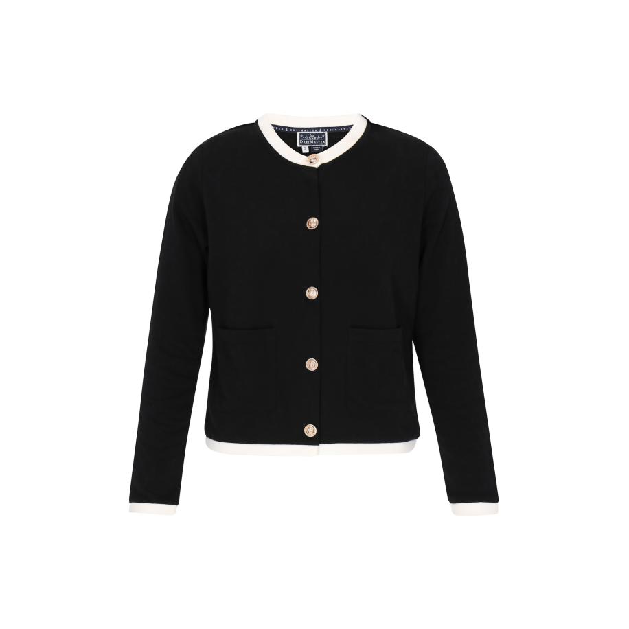 DreiMaster DreiMaster Maritim Gebreid vest zwart -