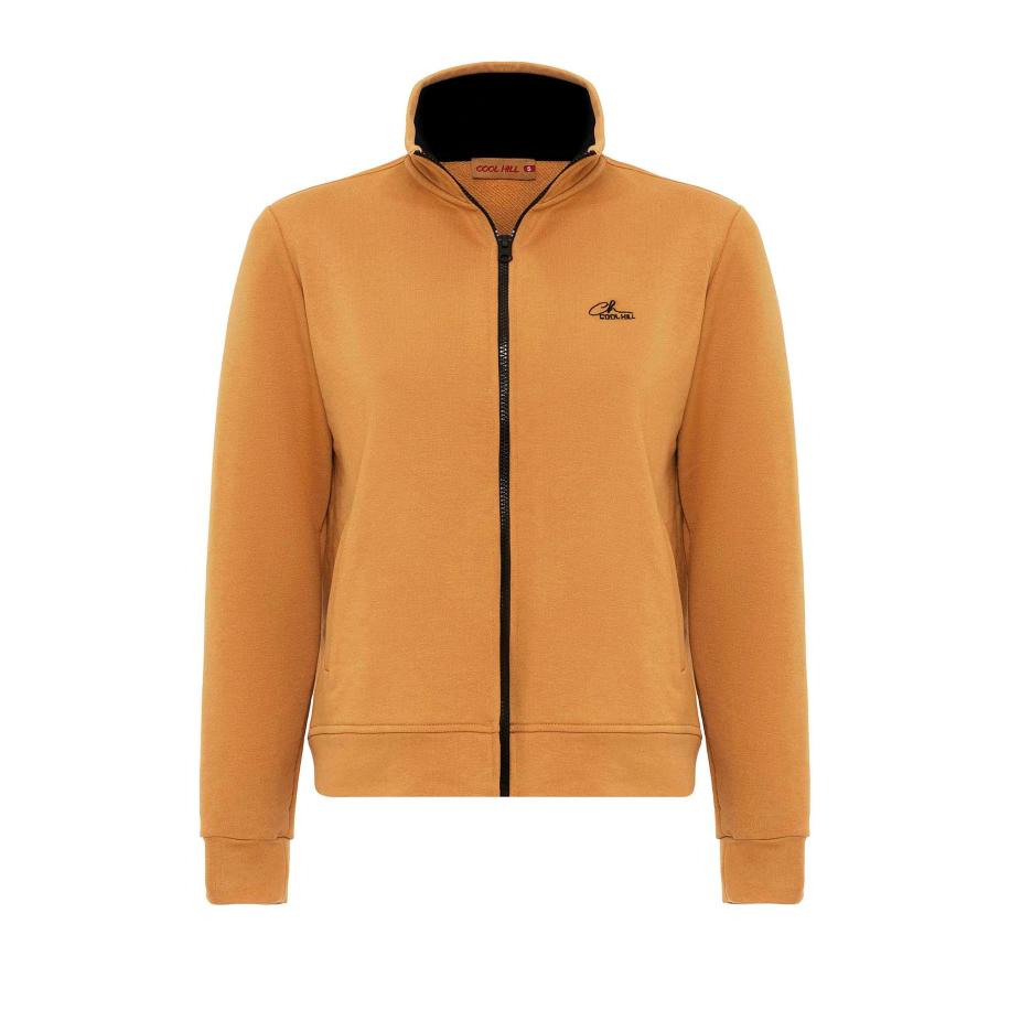 Cool Hill Cool Hill Sweatvest sepia -