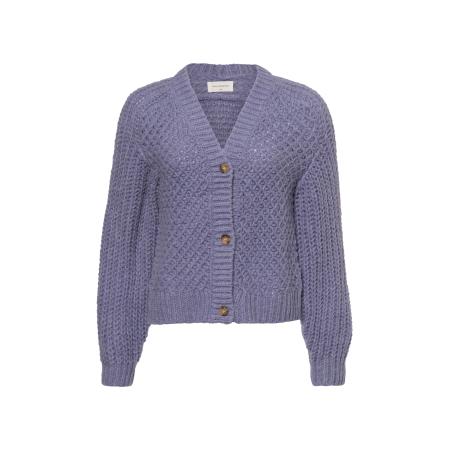 MSCH Copenhagen MSCH COPENHAGEN Gebreid vest Amabelle Heidi donkerlila