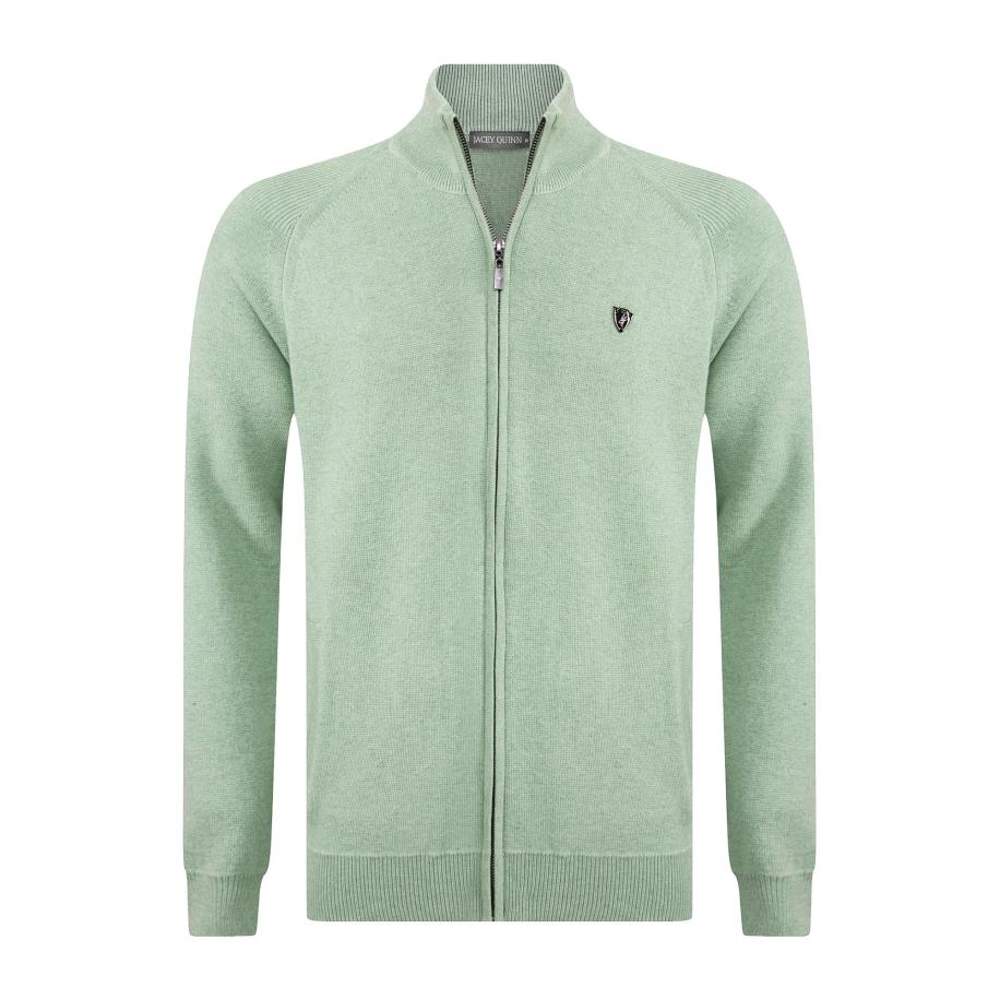 Jacey Quinn Jacey Quinn Gebreid vest lichtgroen -