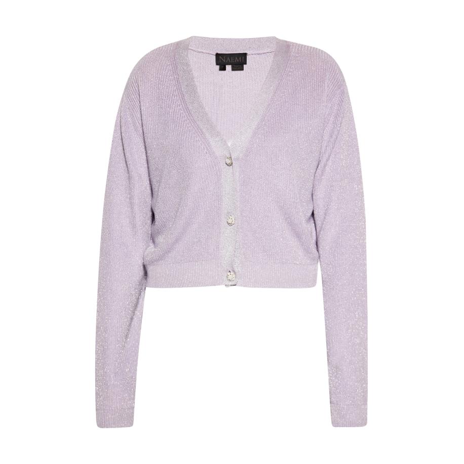 NAEMI NAEMI Gebreid vest lavendel -