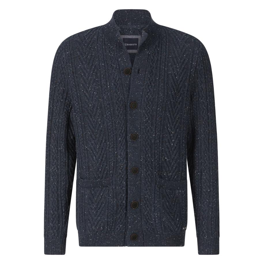 BABISTA Vest blauw, Effen Blauw