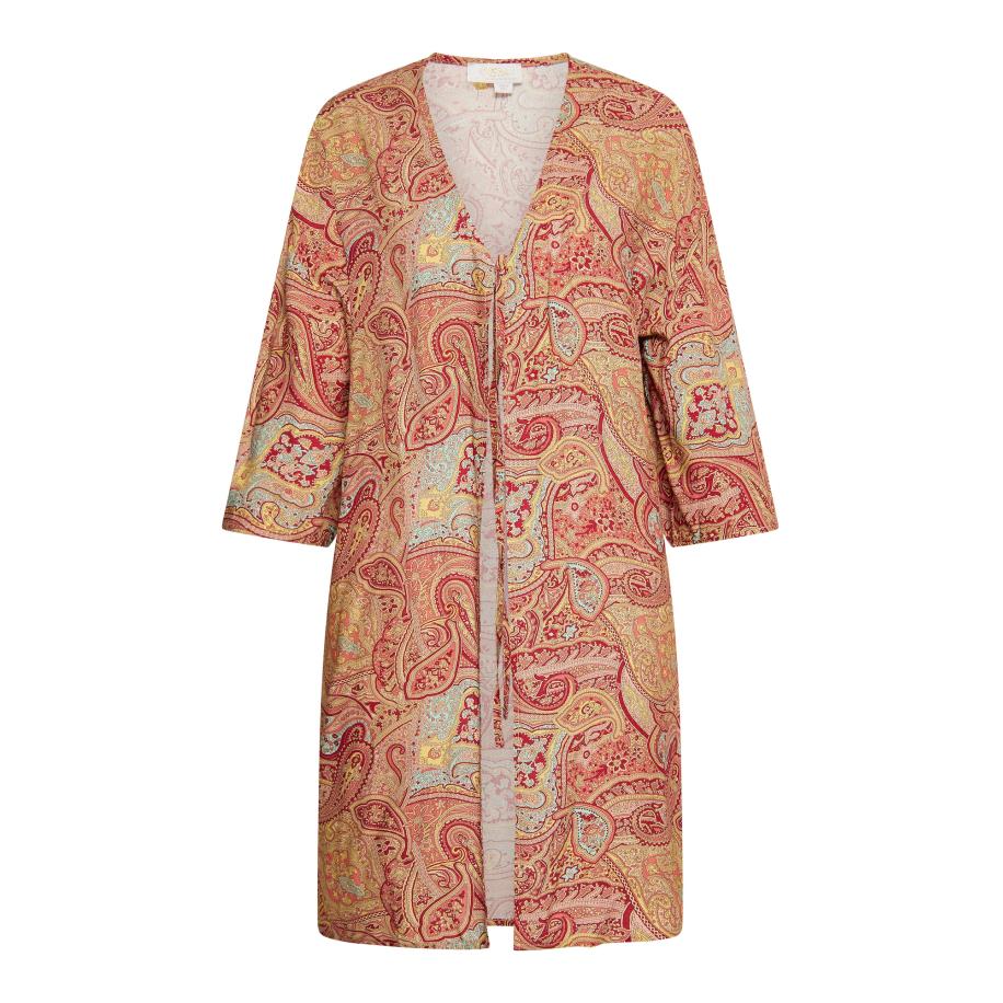 Usha usha FESTIVAL Kimono beige / rood -