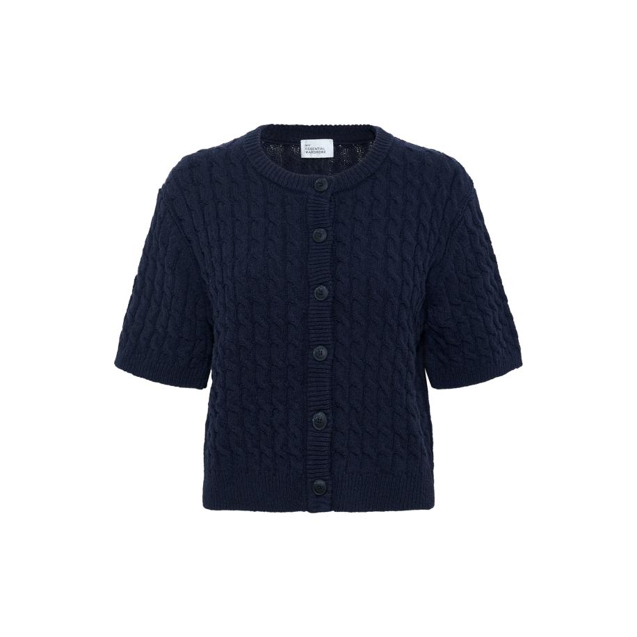 My Essential Wardrobe My Essential Wardrobe Gebreid vest DivaMW nachtblauw -