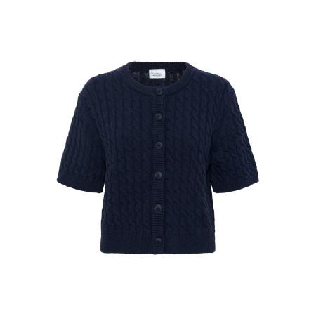 My Essential Wardrobe My Essential Wardrobe Gebreid vest DivaMW nachtblauw