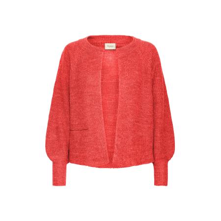 Fransa Fransa Gebreid vest FRERETTA rood