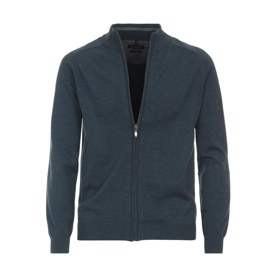 Casa Moda Vest antraciet, Effen Grijs