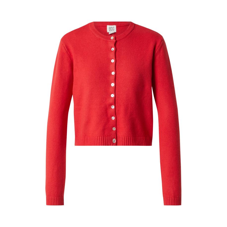 Urban Outfitters BDG Urban Outfitters Gebreid vest DALTON knalrood -