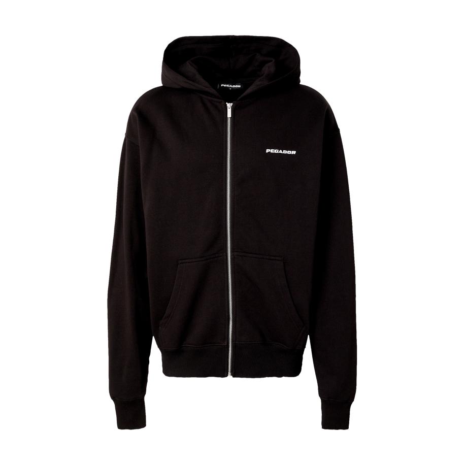 Pegador Pegador Sweatvest zwart / wit -