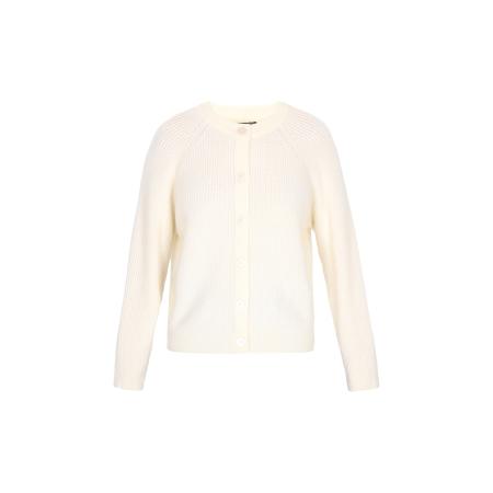 DreiMaster DreiMaster Vintage Gebreid vest offwhite