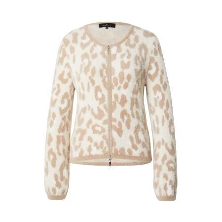 Monari monari Gebreid vest beige / lichtbeige