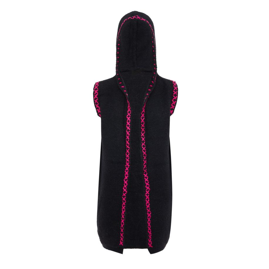 ebeeza ebeeza Gebreid vest pink / zwart -