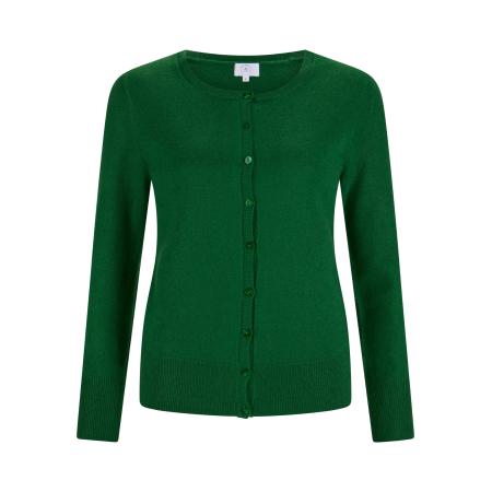 CASH-MERE.CH CASH-MERE.CH Gebreid vest groen