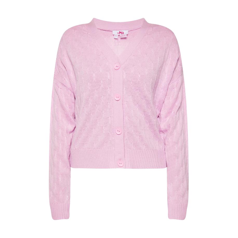 MYMO MYMO Gebreid vest rosa -