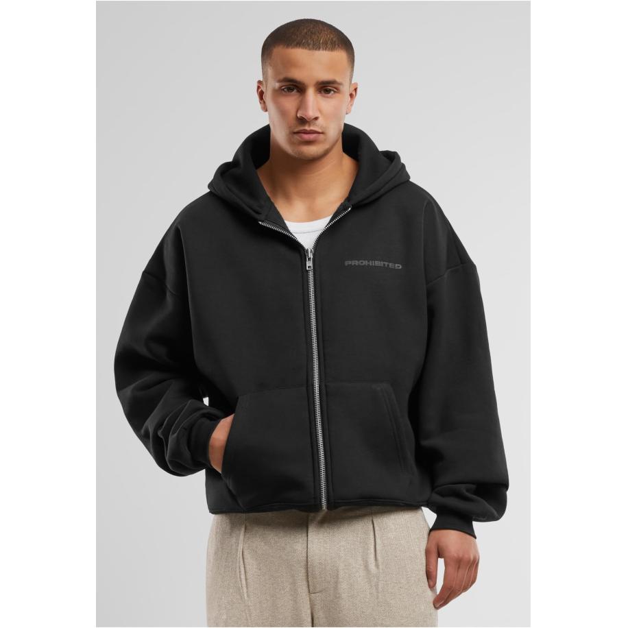 Prohibited Sweatvest donkergrijs / zwart Zwart