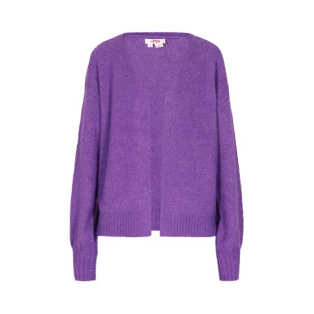 MYMO MYMO Gebreid vest lila