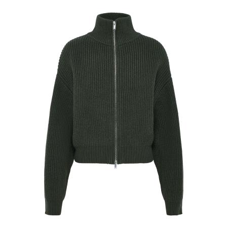 LeGer By Lena Gercke LeGer by Lena Gercke Gebreid vest Cindy donkergroen