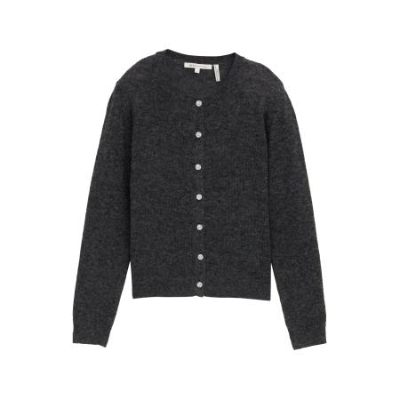 Tom Tailor TOM TAILOR DENIM Gebreid vest grijs gemêleerd