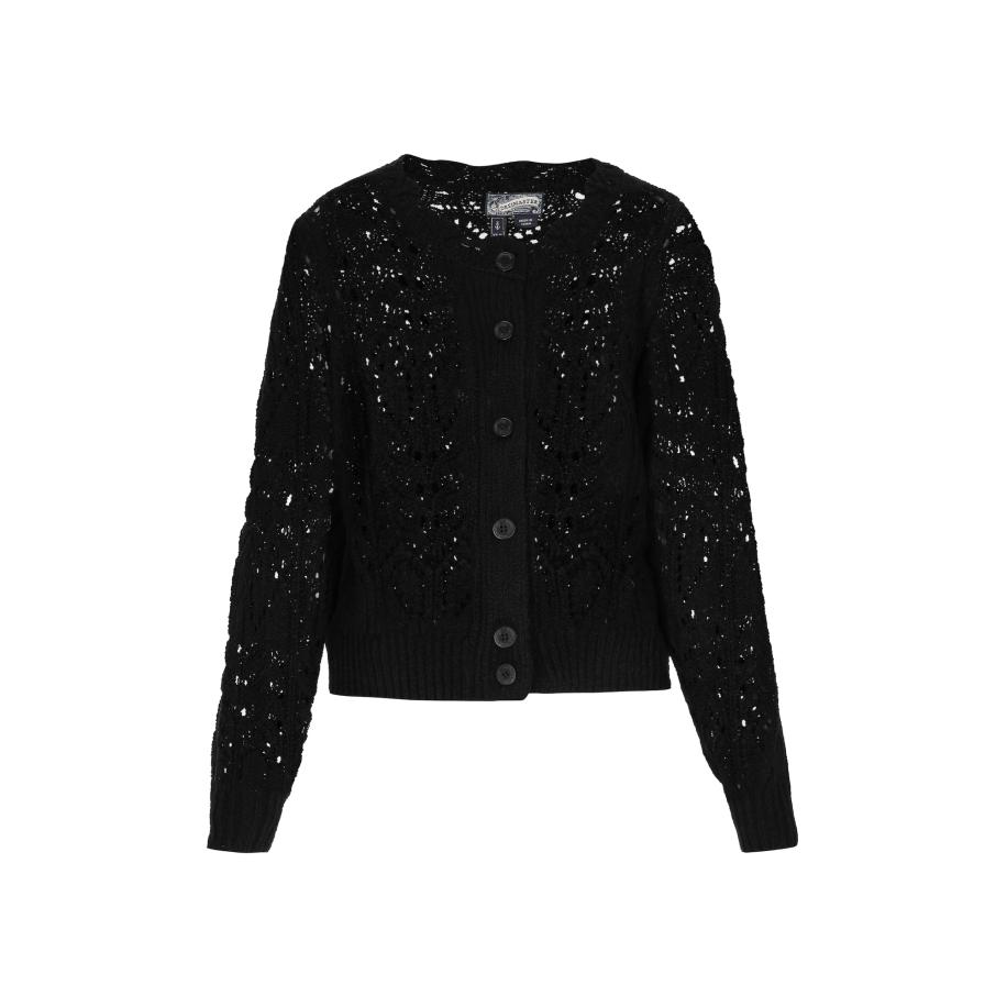 DreiMaster DreiMaster Vintage Gebreid vest zwart -