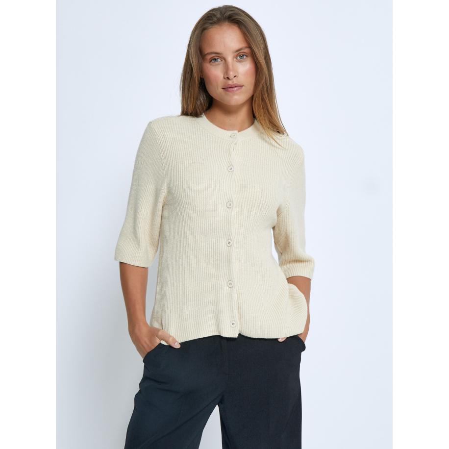 Desires DESIRES Gebreid vest Delta offwhite -