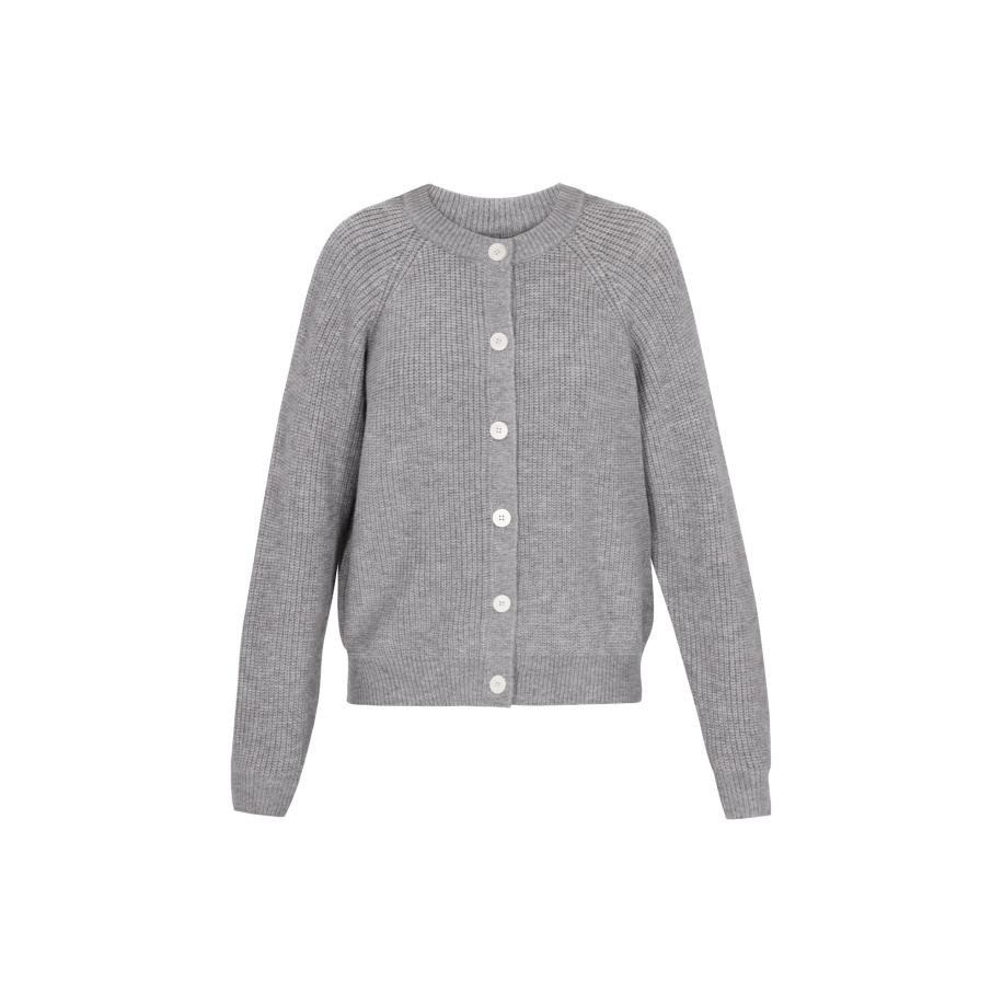 DreiMaster DreiMaster Vintage Gebreid vest grijs -