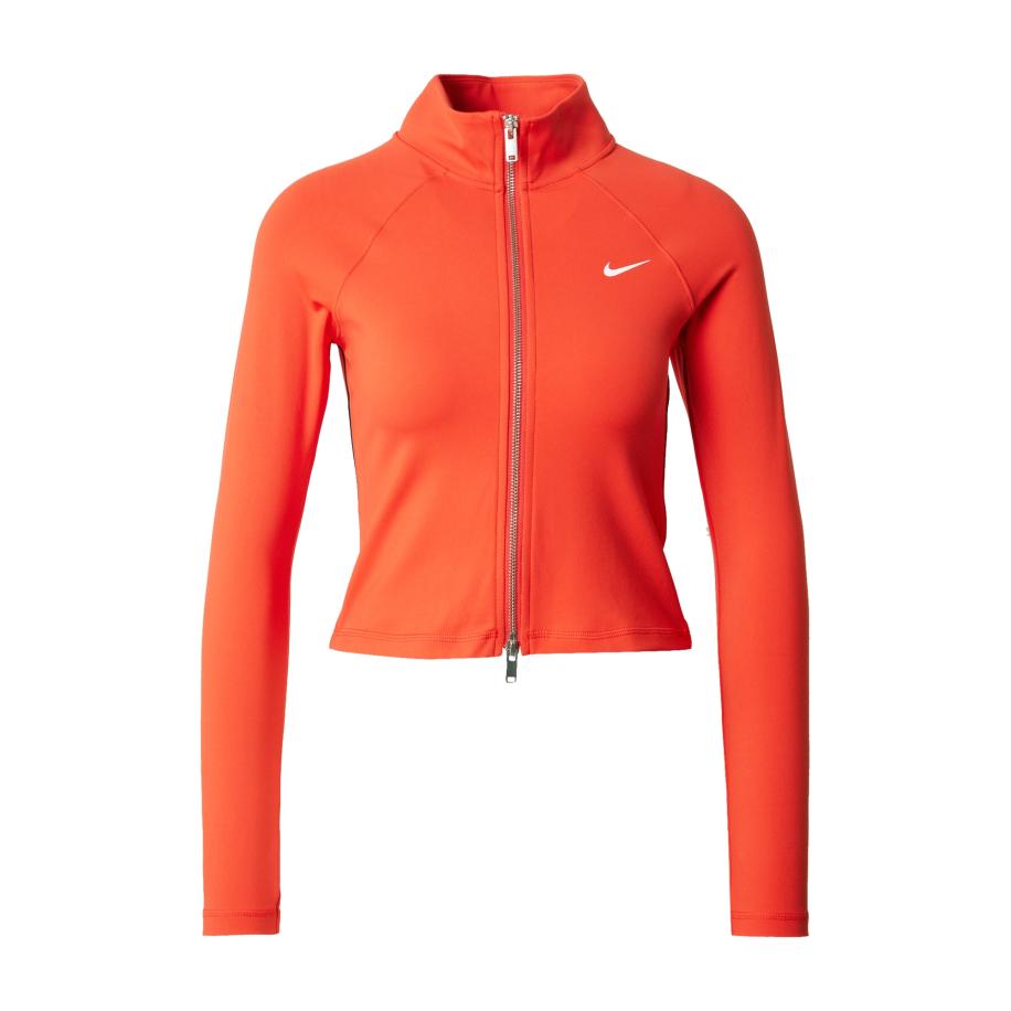 Nike Nike Sportswear Sweatvest oranjerood / zwart / wit -