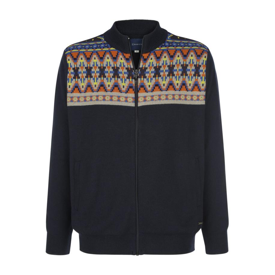 BABISTA Vest donkerblauw, Motief -