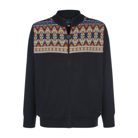 BABISTA Vest donkerblauw, Motief