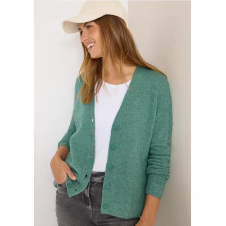 CECIL Vest met gebreide details