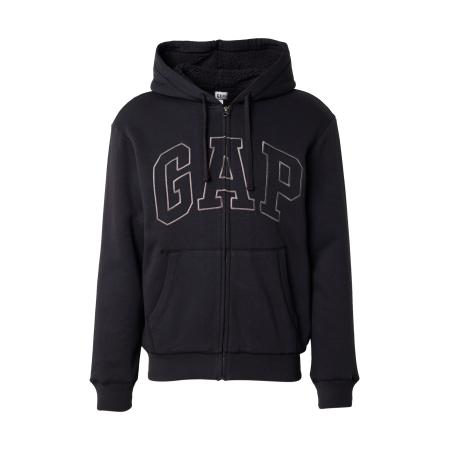 GAP GAP Sweatvest taupe / zwart