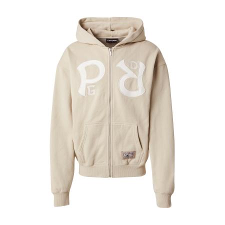 Pegador Pegador Sweatvest Ravo greige / wit