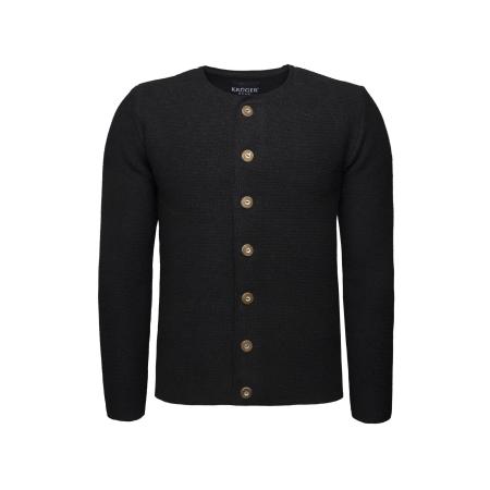 Krüger Buam Gebreid vest zwart