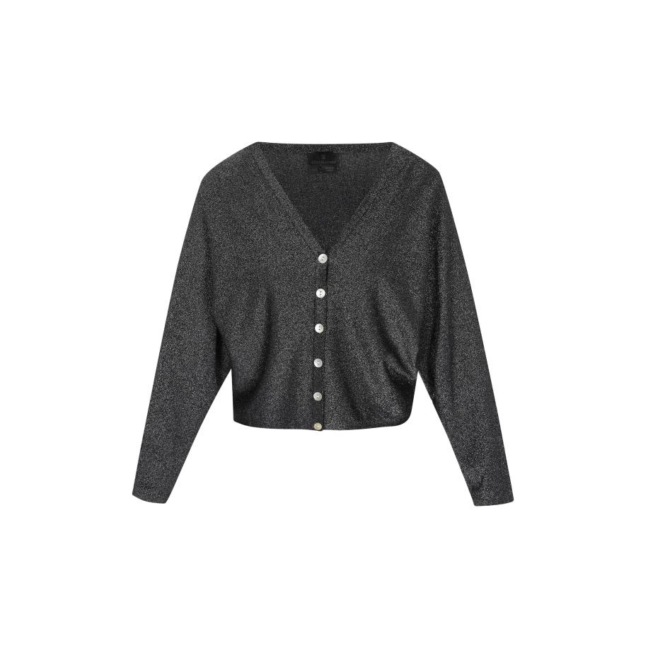 DreiMaster DreiMaster Klassik Gebreid vest Classic Look zwart -