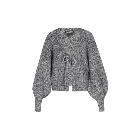 DreiMaster DreiMaster Vintage Gebreid vest grijs