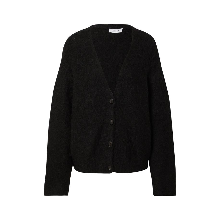 EDITED EDITED Gebreid vest Onorina zwart -