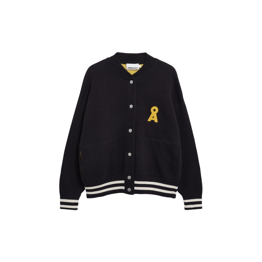 Armedangels ARMEDANGELS Gebreid vest zwart -