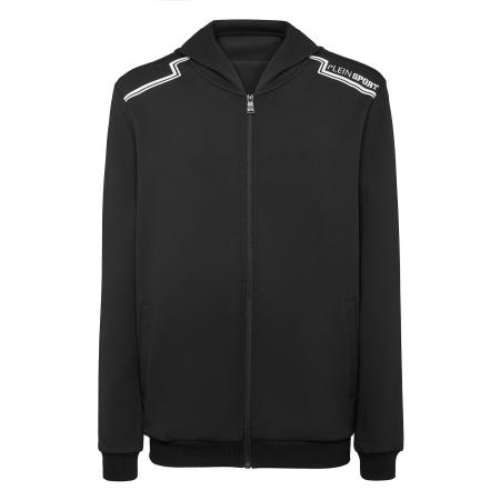Plein Sport Plein Sport Sweatvest zwart / wit