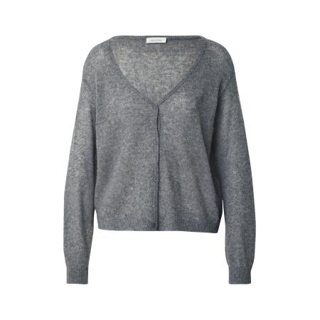 American Vintage AMERICAN VINTAGE Gebreid vest DUMY grijs gemêleerd