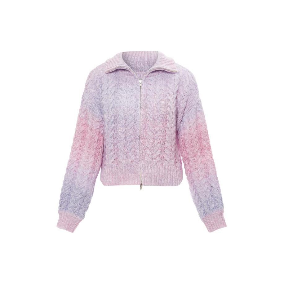 Sookie Sookie Gebreid vest lila / pastellila / lichtlila -