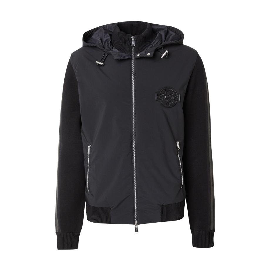Hugo Boss BOSS Gebreid vest Ibrido zwart -