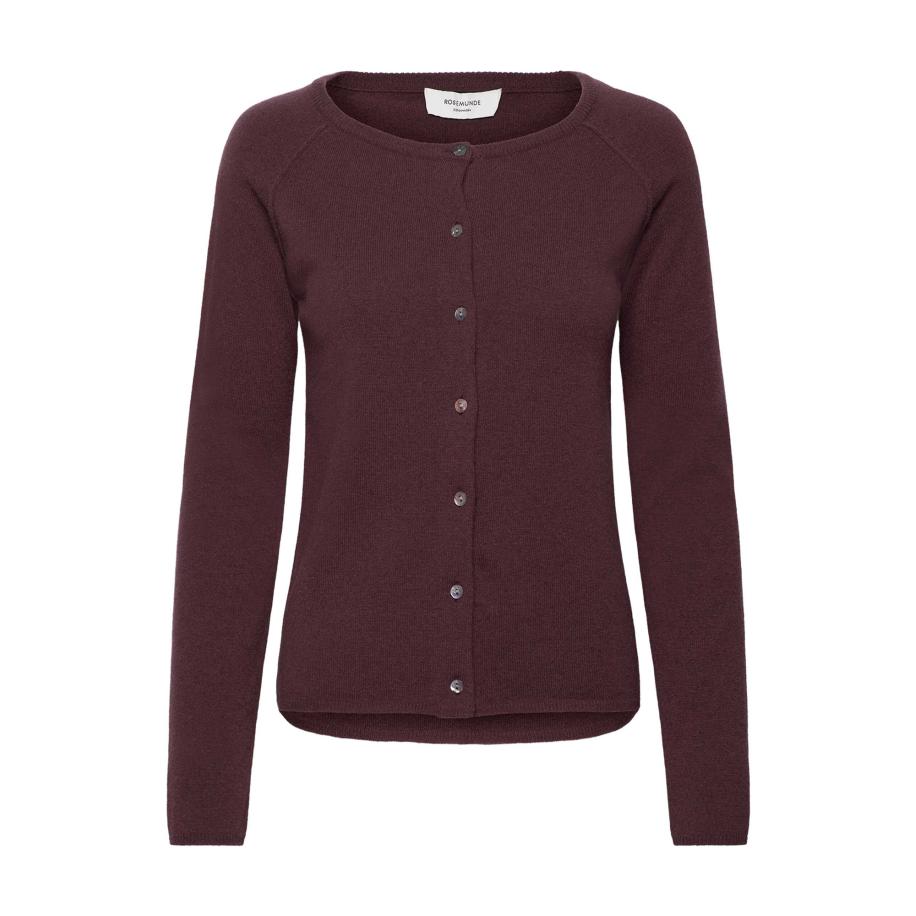 Rosemunde rosemunde Gebreid vest bourgogne -