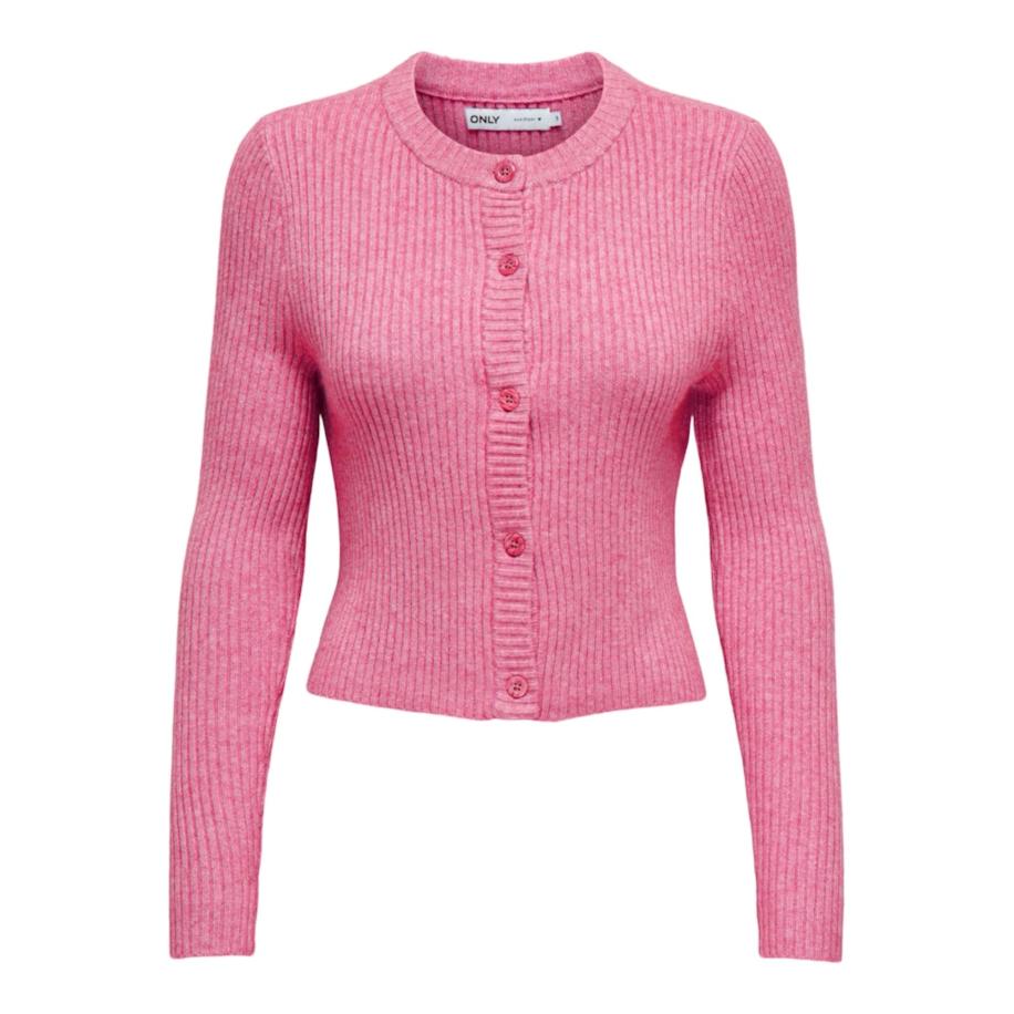Only ONLY Gebreid vest ONLKATIA pitaja roze -
