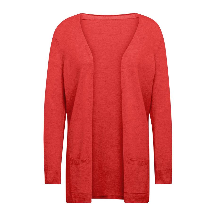 Goldner Goldner Gebreid vest rood / lichtrood -