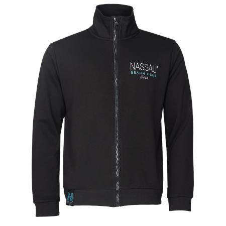 NASSAU Beach Club NASSAU Beach Club Sweatvest blauw / zwart / wit