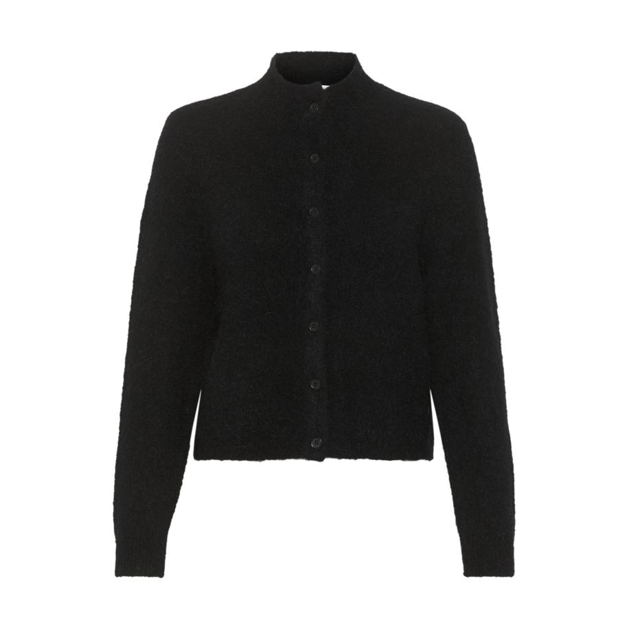 Gestuz Gestuz Gebreid vest Debbie zwart -