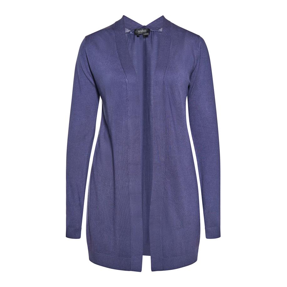 Usha usha BLACK LABEL Gebreid vest donkerblauw -